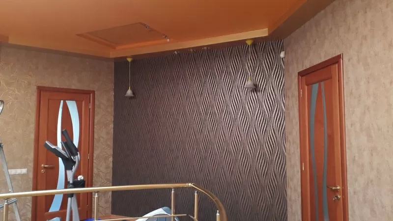 Шпаклевание стен,  и профессиональная поклейка обоев любых типов 2