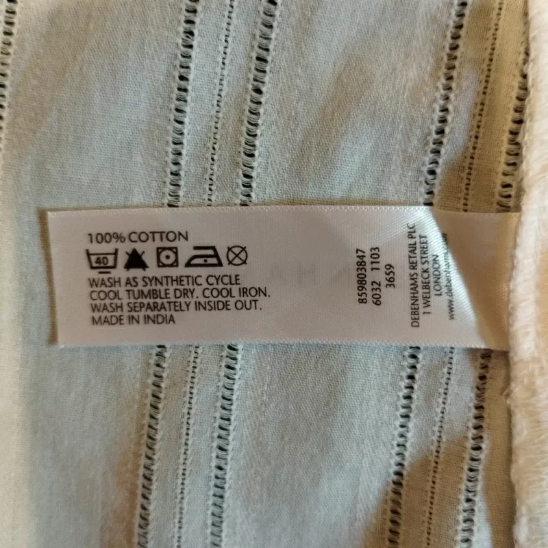 Натуральна біла блуза в ідеальному стані 5