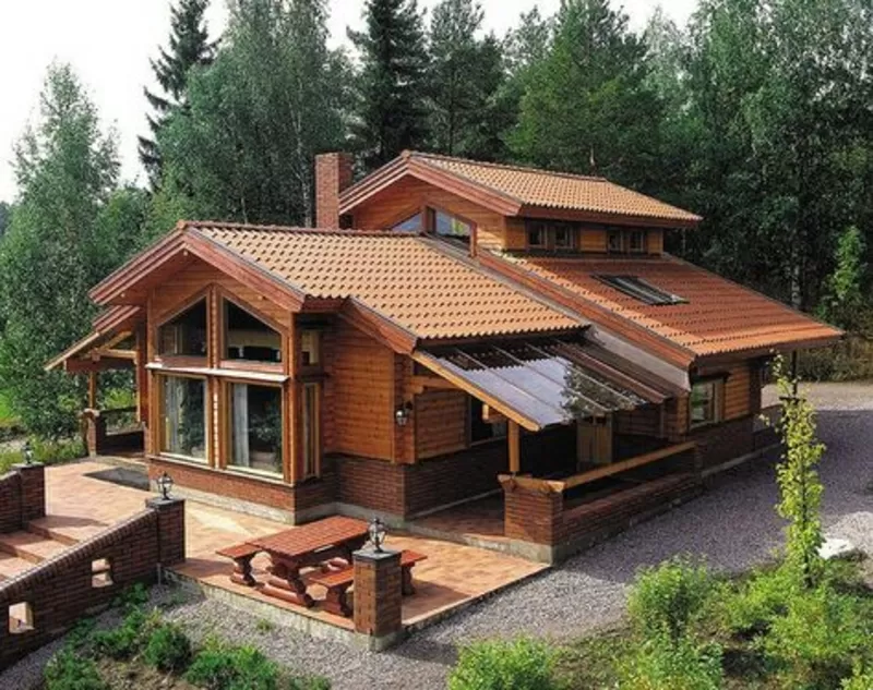 Зруби від Закарпат Зруб-Буд: Купити дерев’яний будинок під ключ  6