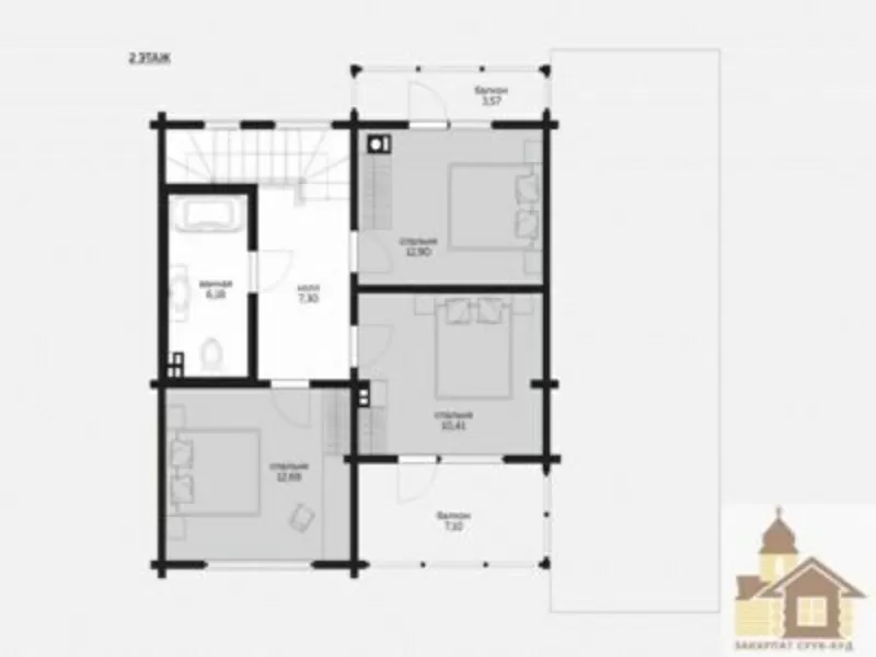 Зруби від Закарпат Зруб-Буд — натуральний дерев’яний будинок під ключ 3