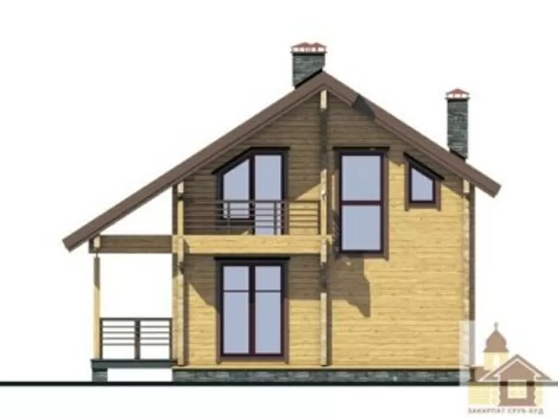 Зруби від Закарпат Зруб-Буд — натуральний дерев’яний будинок під ключ 2