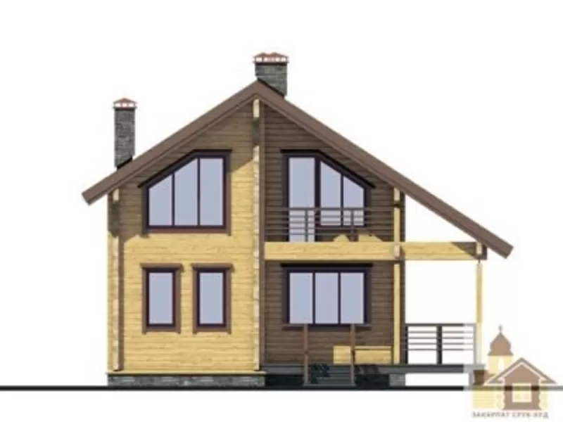 Зруби від Закарпат Зруб-Буд — натуральний дерев’яний будинок під ключ 6