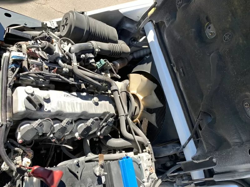 Вилочний автонавантажувач TCM (Nissan),  з напівкабіною,  піччю 5