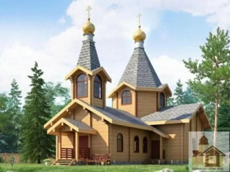 Ціна зрубу дерев’яної церкви,  будинку та лазні — Закарпат Зруб-Буд під ключ по Європі 3