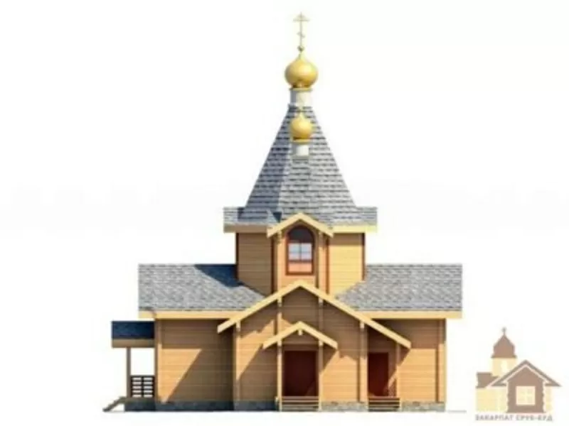 Ціна зрубу дерев’яної церкви,  будинку та лазні — Закарпат Зруб-Буд під ключ по Європі 6