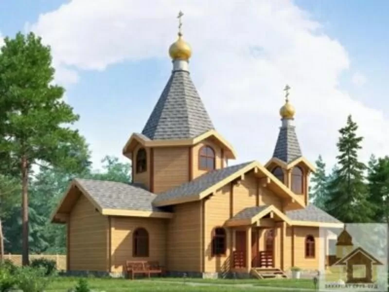 Ціна зрубу дерев’яної церкви,  будинку та лазні — Закарпат Зруб-Буд під ключ по Європі 8