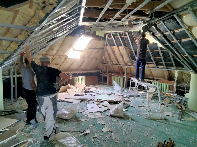 Демонтаж, земляные, спил, уборка, вывоз мусора, подъем материала Одеса 3