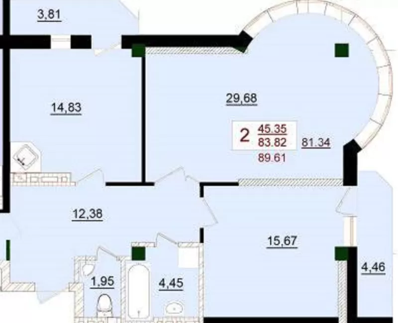 Квартира на Сонячна вул. 4