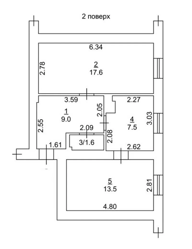 Квартира на Краснослабодському пров.,  6