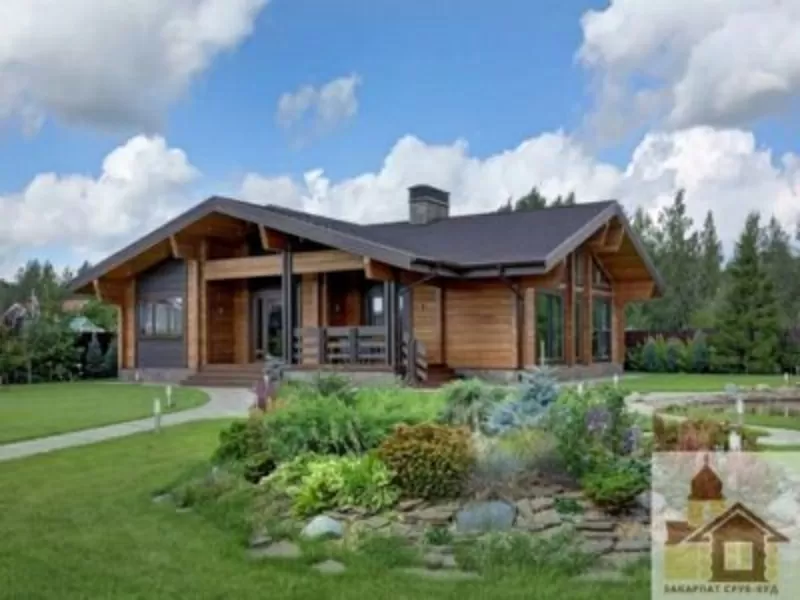 Купити зруб за індивідуальним проектом від Закарпат Зруб-Буд — стильні та комфортні дерев’яні будинки 7