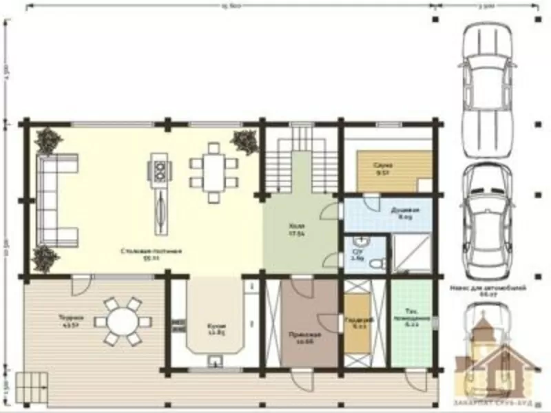 Купити зруб дешево під ключ – Закарпат Зруб-Буд 2