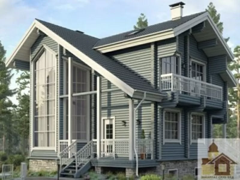 Купити дерев’яний будинок на дачу з традиційного зрубу 5