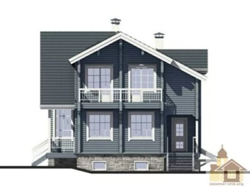 Купити дерев’яний будинок на дачу з традиційного зрубу 6