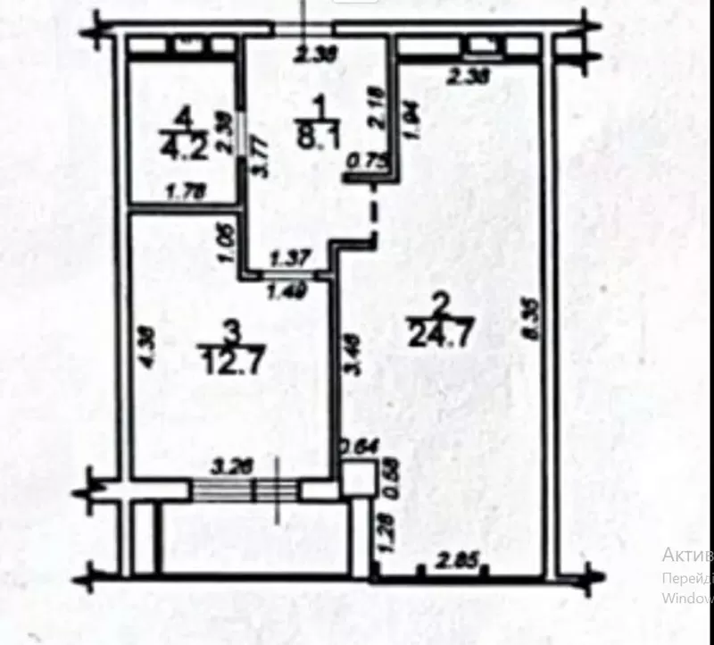 3х к квартира на вул Пішонівська 2