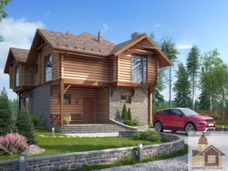Купити будинок із зрубу під замовлення від ЗСБ 3