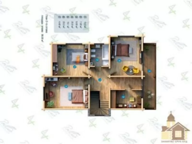 Купити будинок із зрубу під замовлення від ЗСБ 5