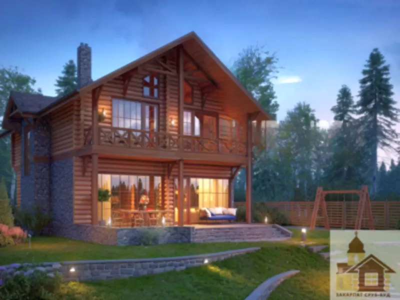 Купити будинок із зрубу під замовлення від ЗСБ 6