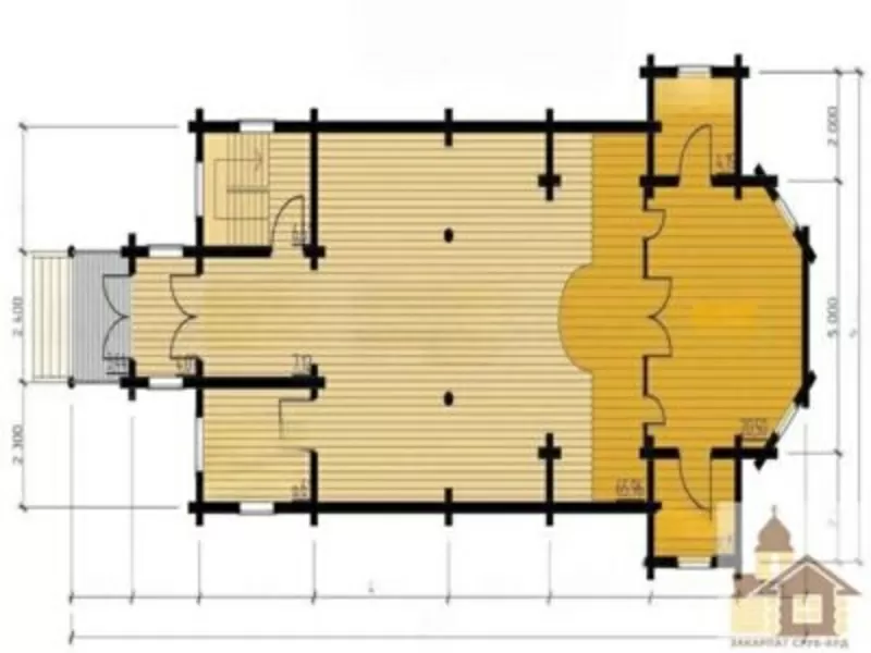 Дерев’яні храми під ключ від Закарпат Зруб-Буд 5