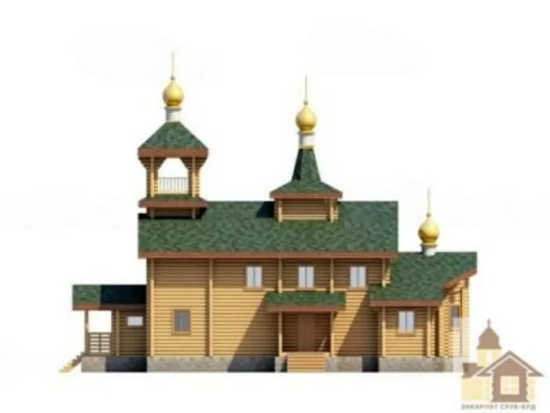 Дерев’яні храми під ключ від Закарпат Зруб-Буд 7