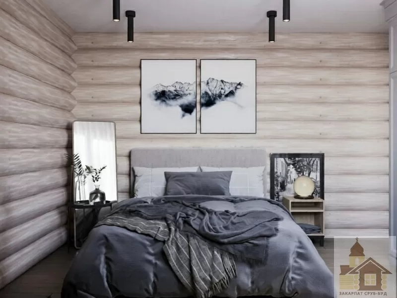 Зруб з рубленої колоди під ключ 2